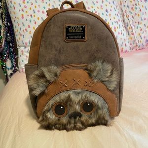 LOUNGEFLY STAR WARS EWOK BACKPACK